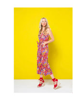 Jumpsuit - Flowerfield Blossom Model stehend